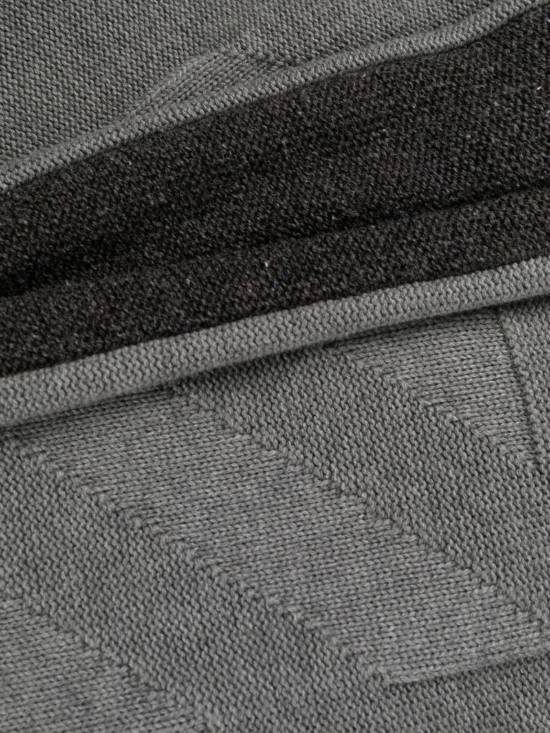 Languid straight leg knitted trousers 6