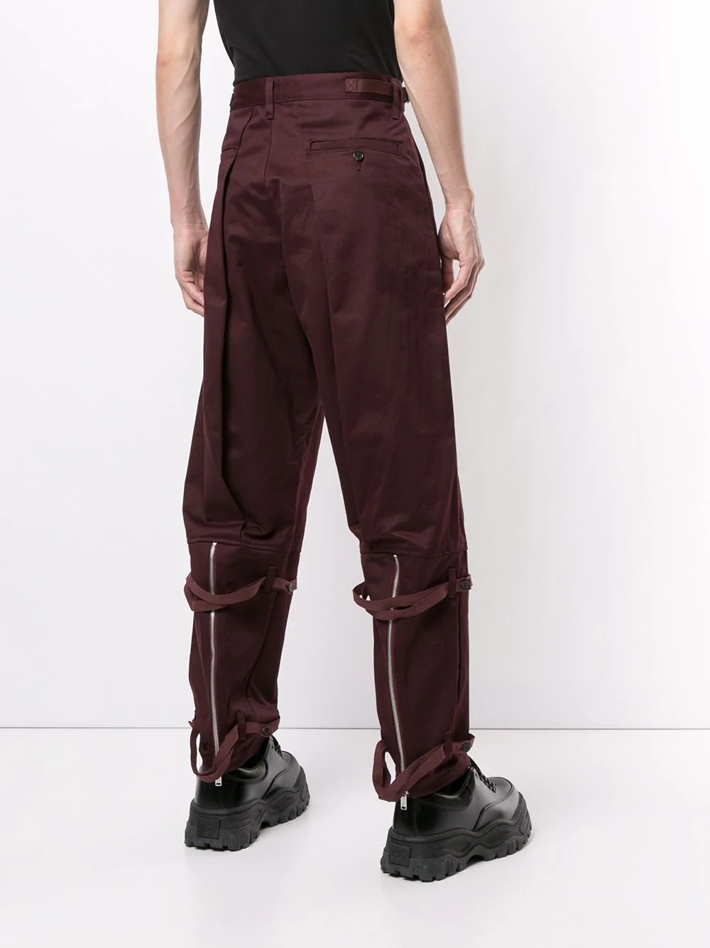 tapered tailored trousers - 4