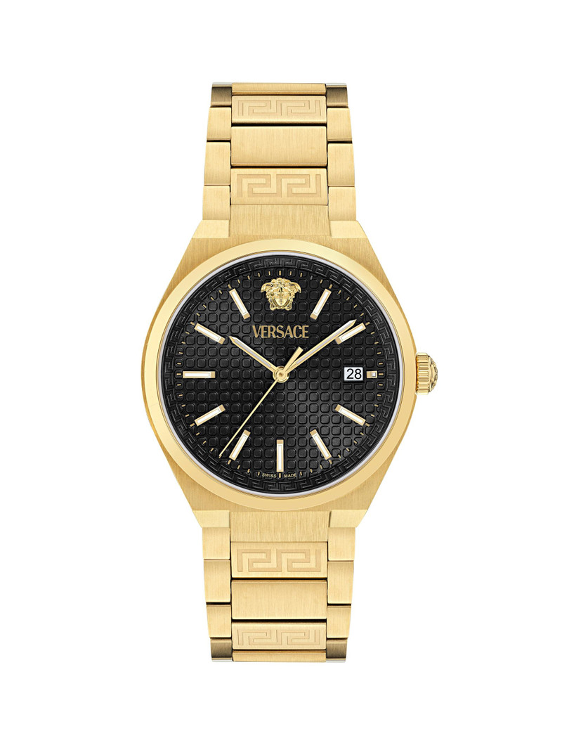 Men's V-Auria Goldtone Bracelet Watch/39MM - Yellow Gold 1