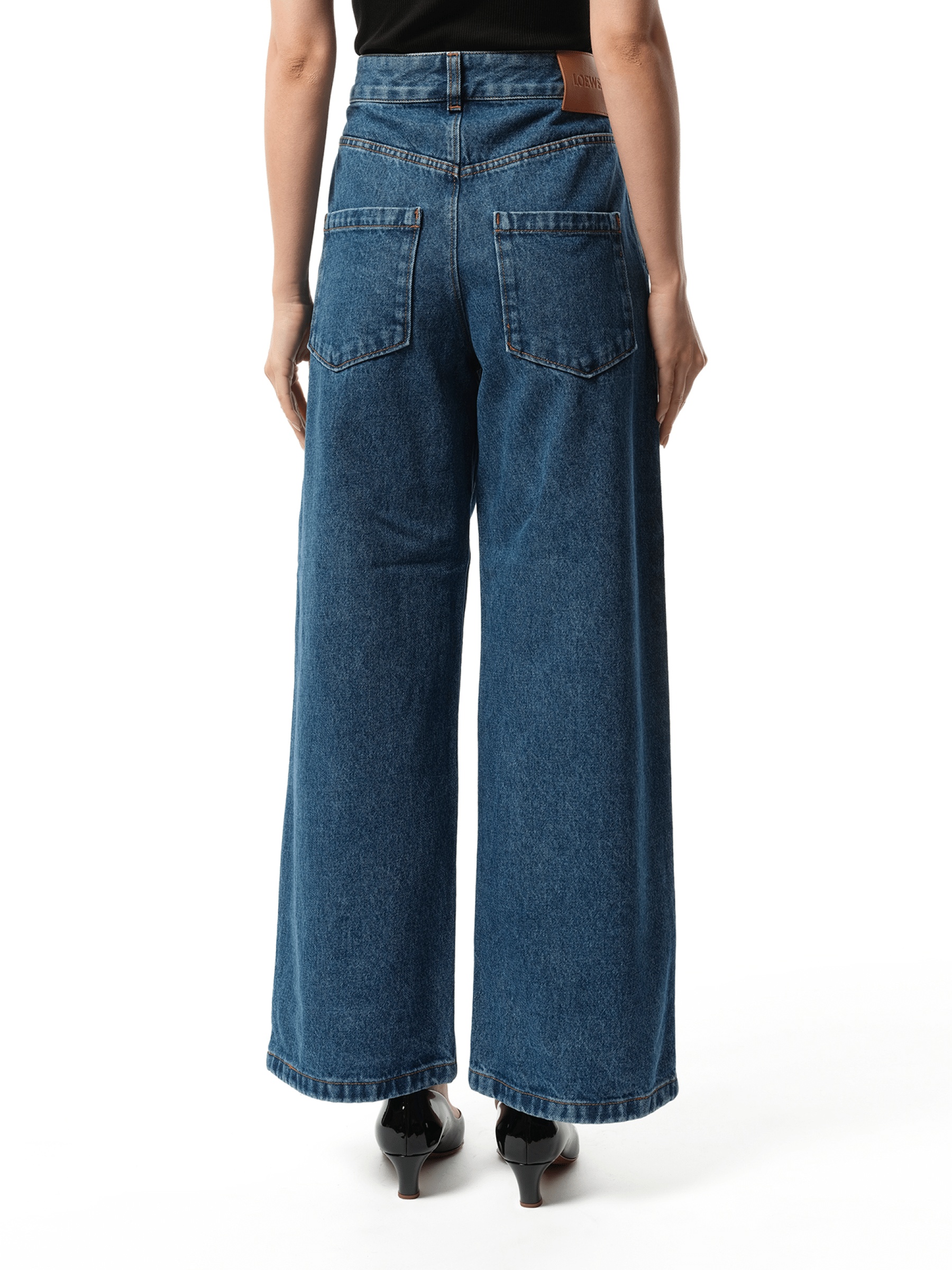 Anagram Baggy Jeans AF in Jeans Blue - 6