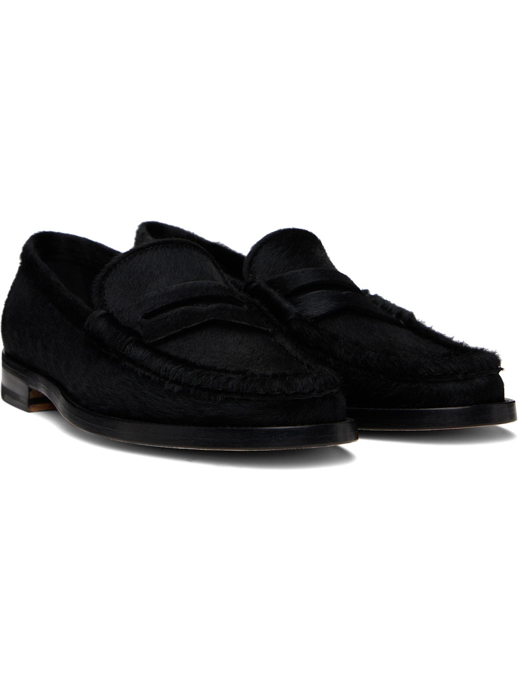 Black Pierre Loafers - 4