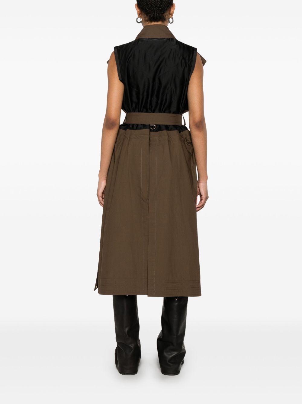 trench midi dress - 4
