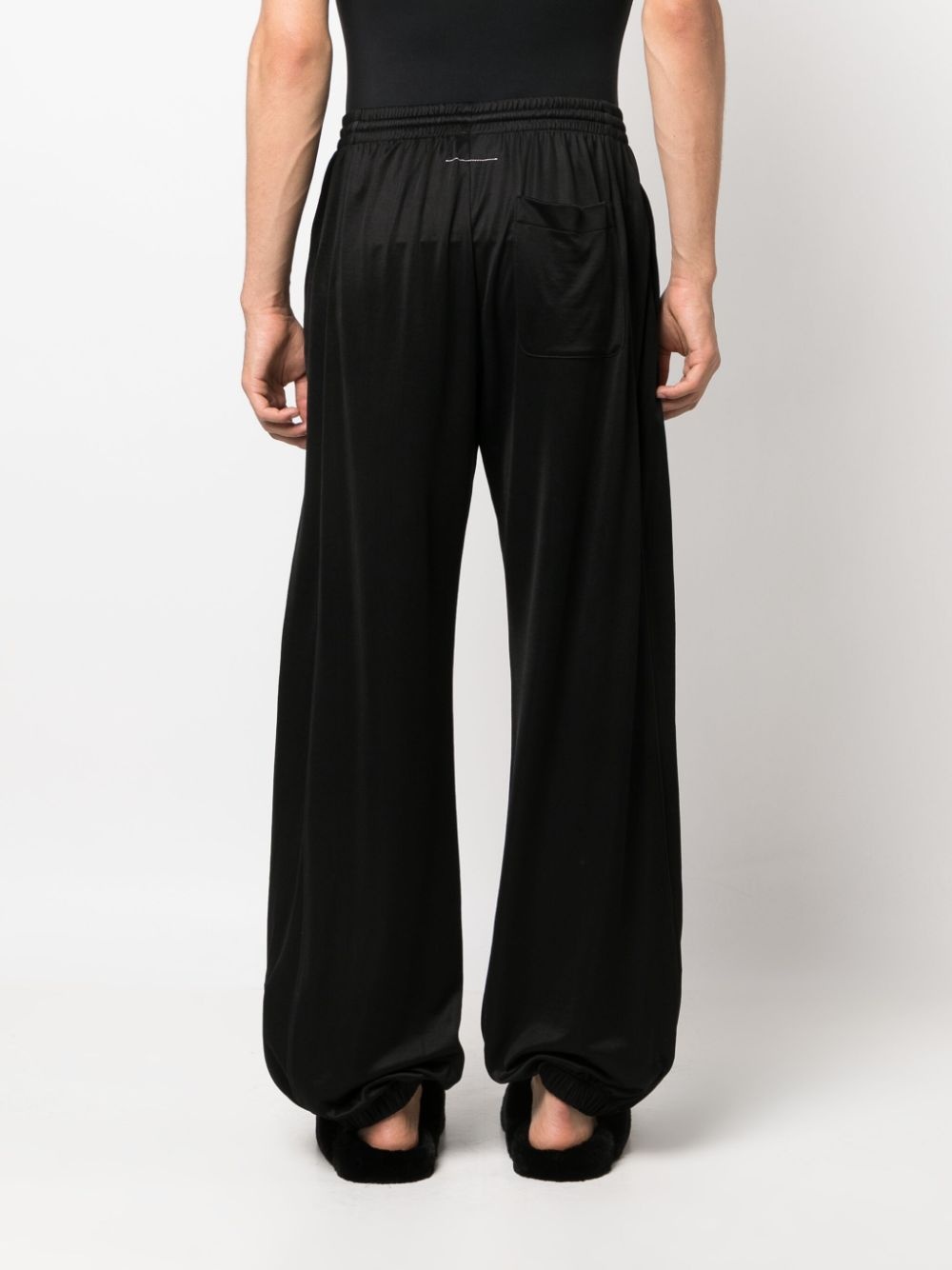numbers-motif track pants - 5