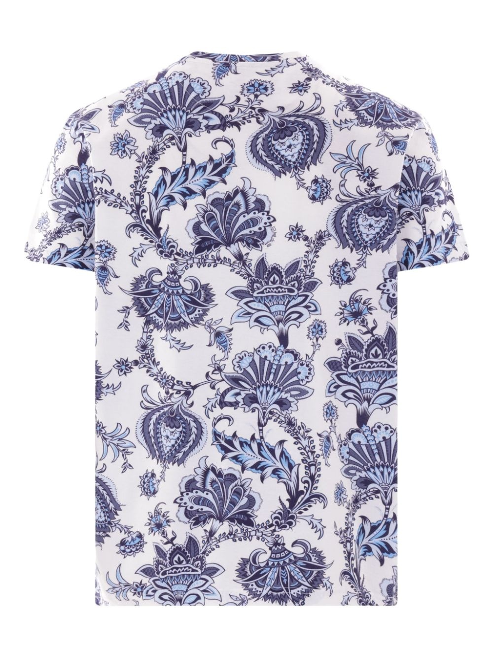 floral-print T-shirt - 2