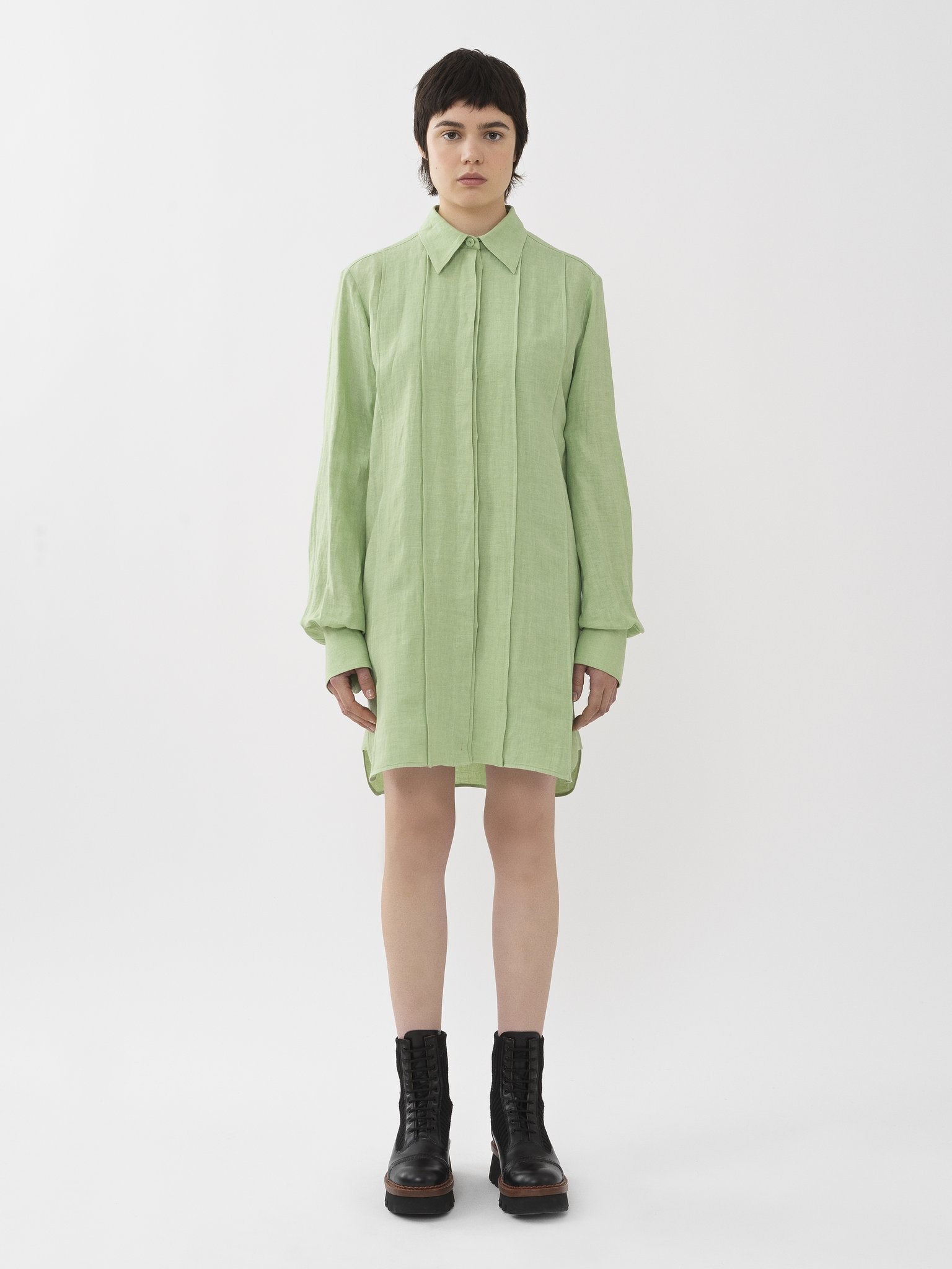 MINI SHIRT DRESS - 2