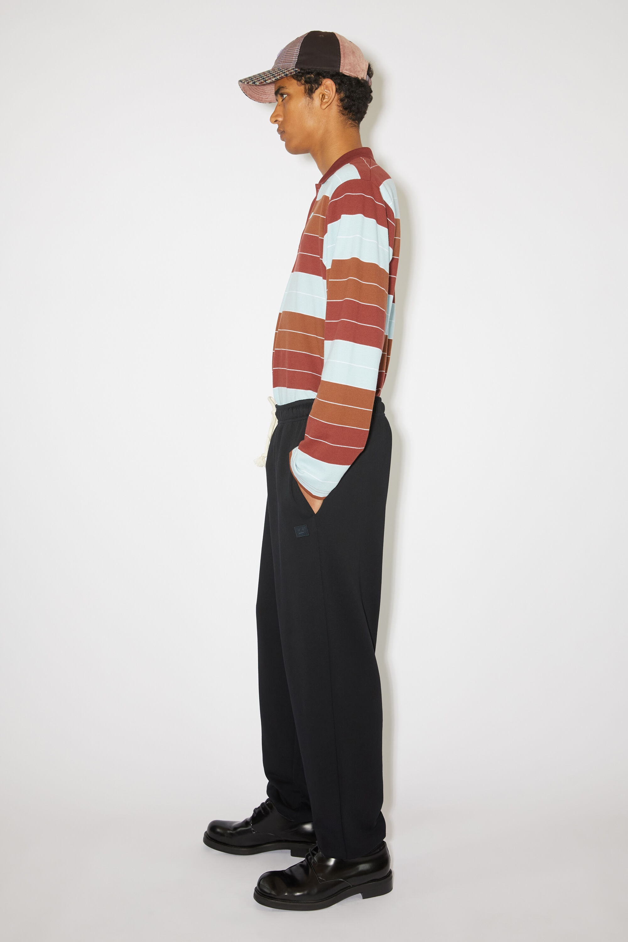 Cotton sweatpants - Black - 4