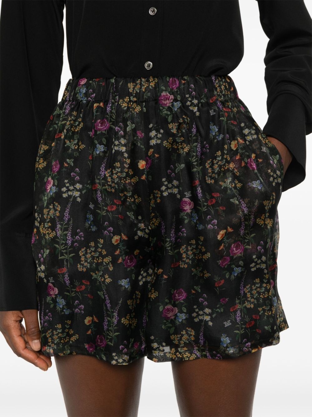 Nordica floral-print shorts - 5