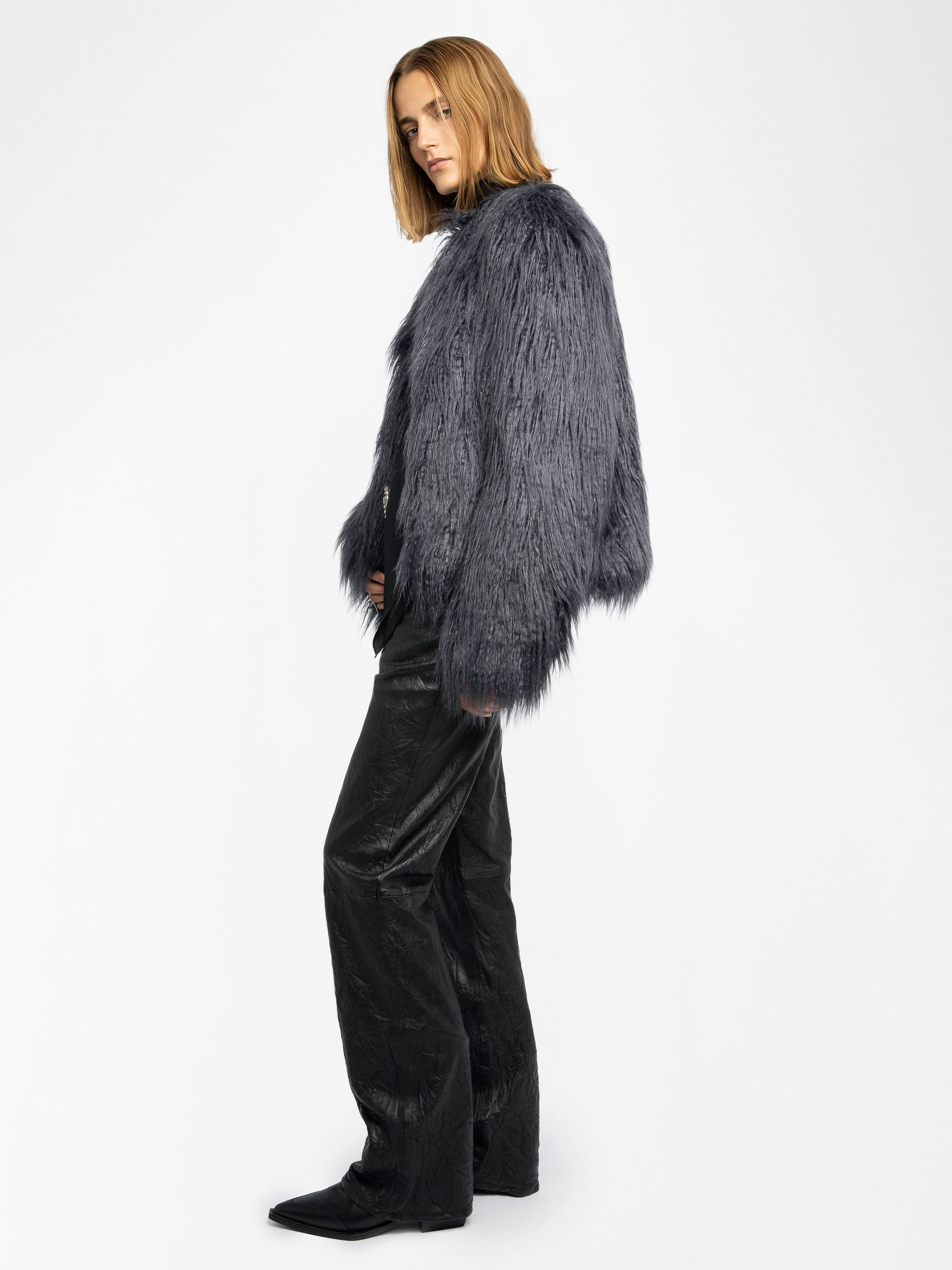 Freddie Faux Fur Coat - 5