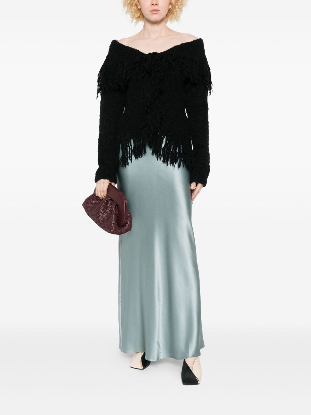 Michelle fringe-trimmed cardigan - 2
