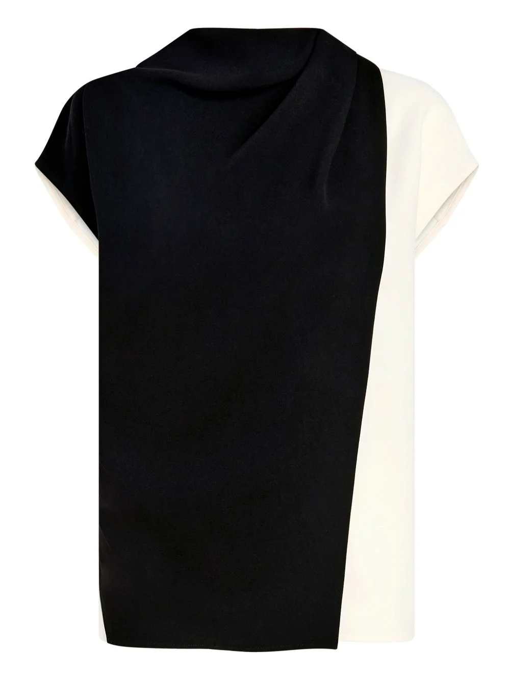 Elsa drape-detail blouse - 1