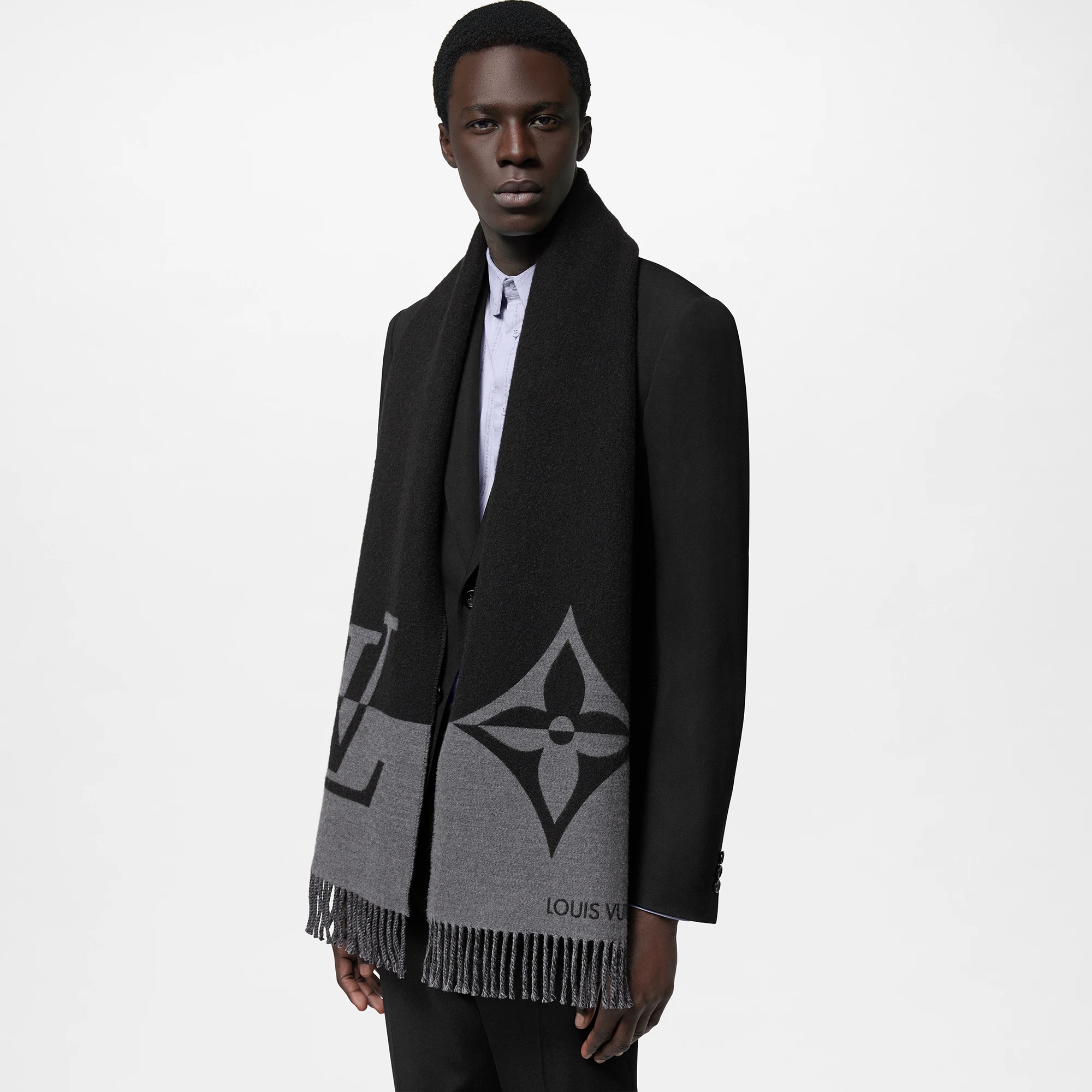 Graphic Dual Scarf - 6