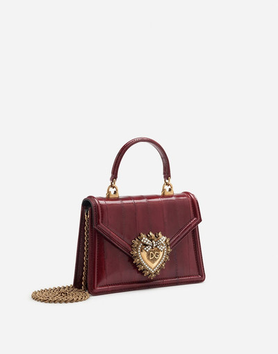 Dolce & Gabbana Small Devotion bag in eel outlook