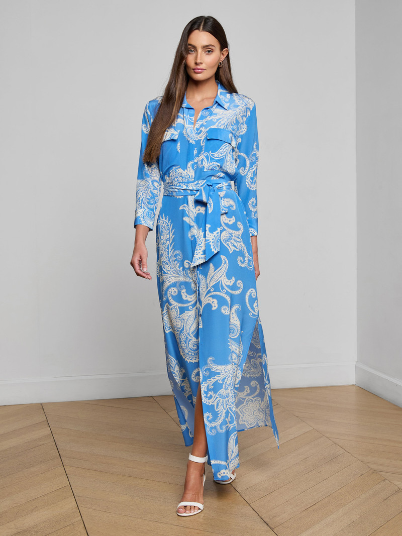Cameron Silk Shirt Dress 3