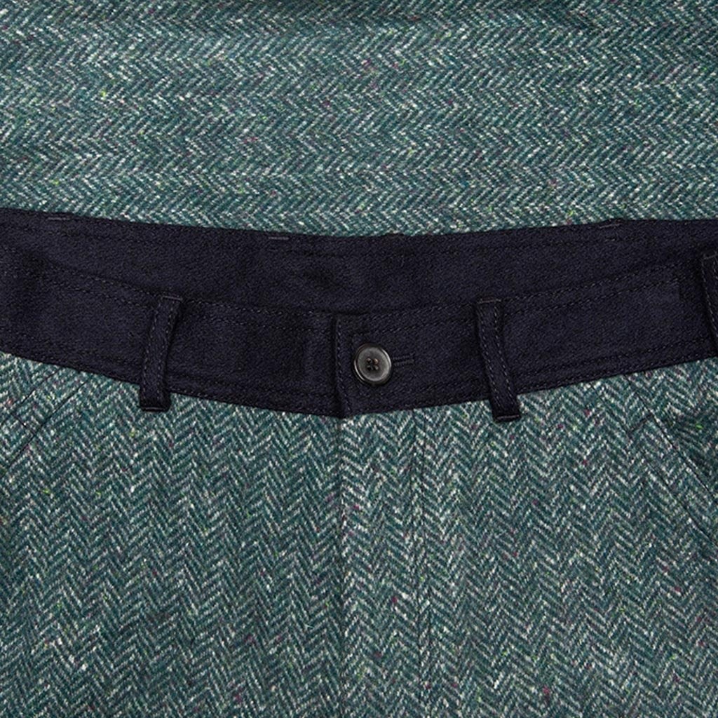 COMME DES GARCONS SHIRT WOVEN PANTS - BLACK/GREEN - 3