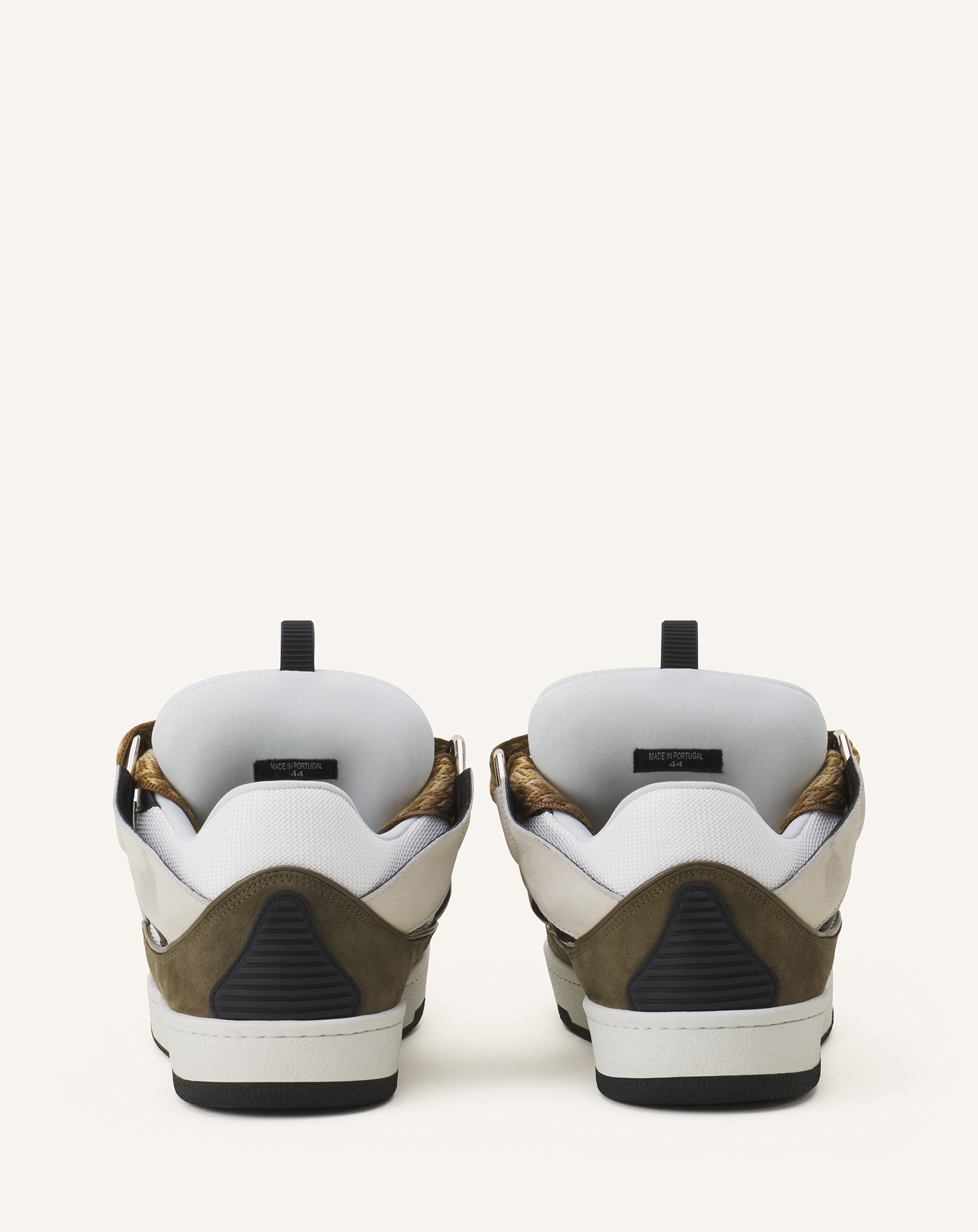 CURB LEATHER SNEAKERS - 3