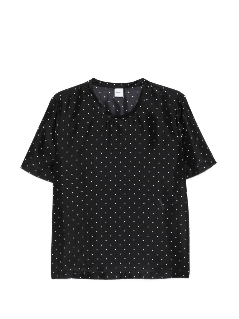 polka dot top 1