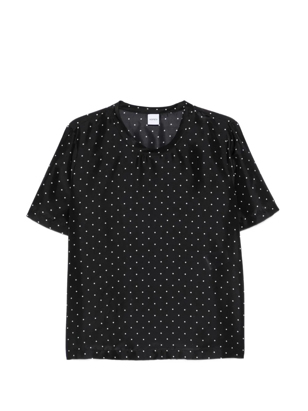 polka dot top - 1