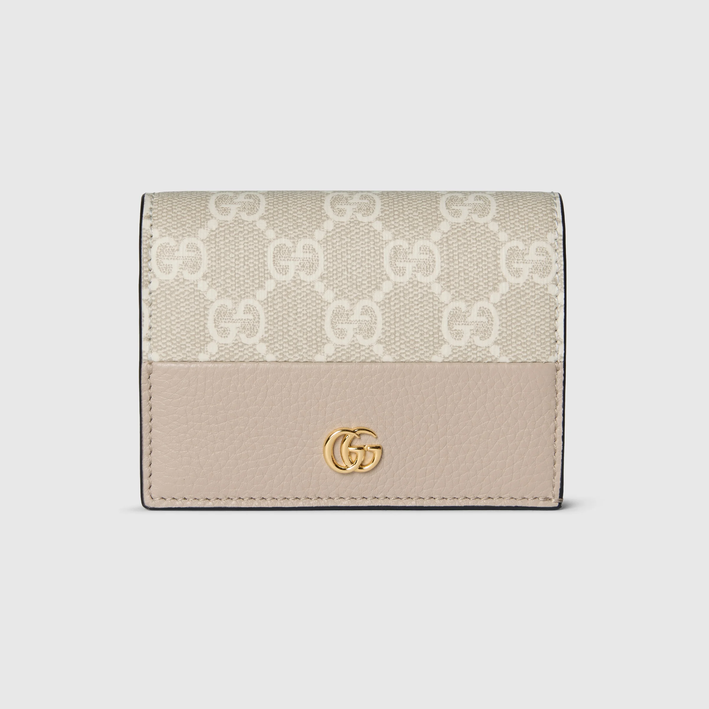 Bi-color GG Marmont small wallet - 1