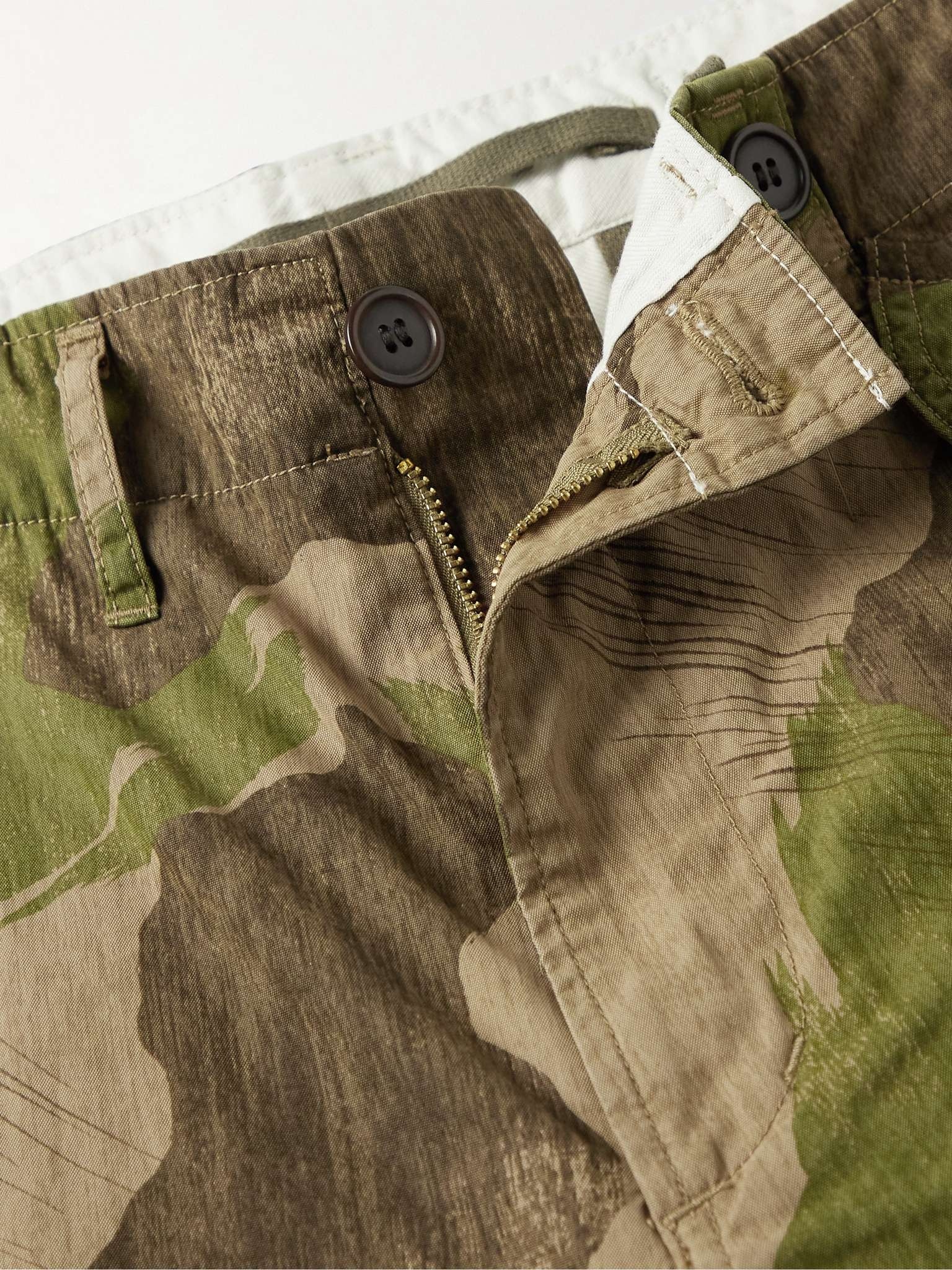 Eiger Camouflage-Print Cotton-Blend Cargo Shorts - 3