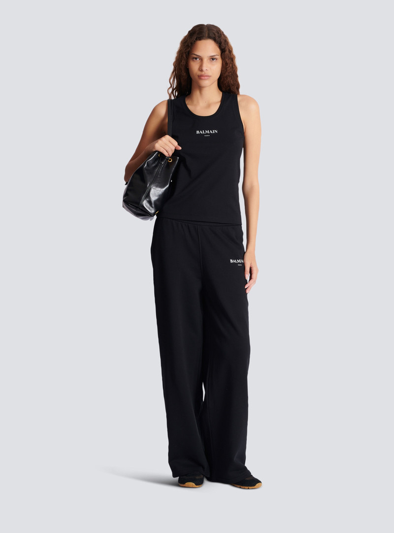 Balmain Tank top with Balmain print outlook