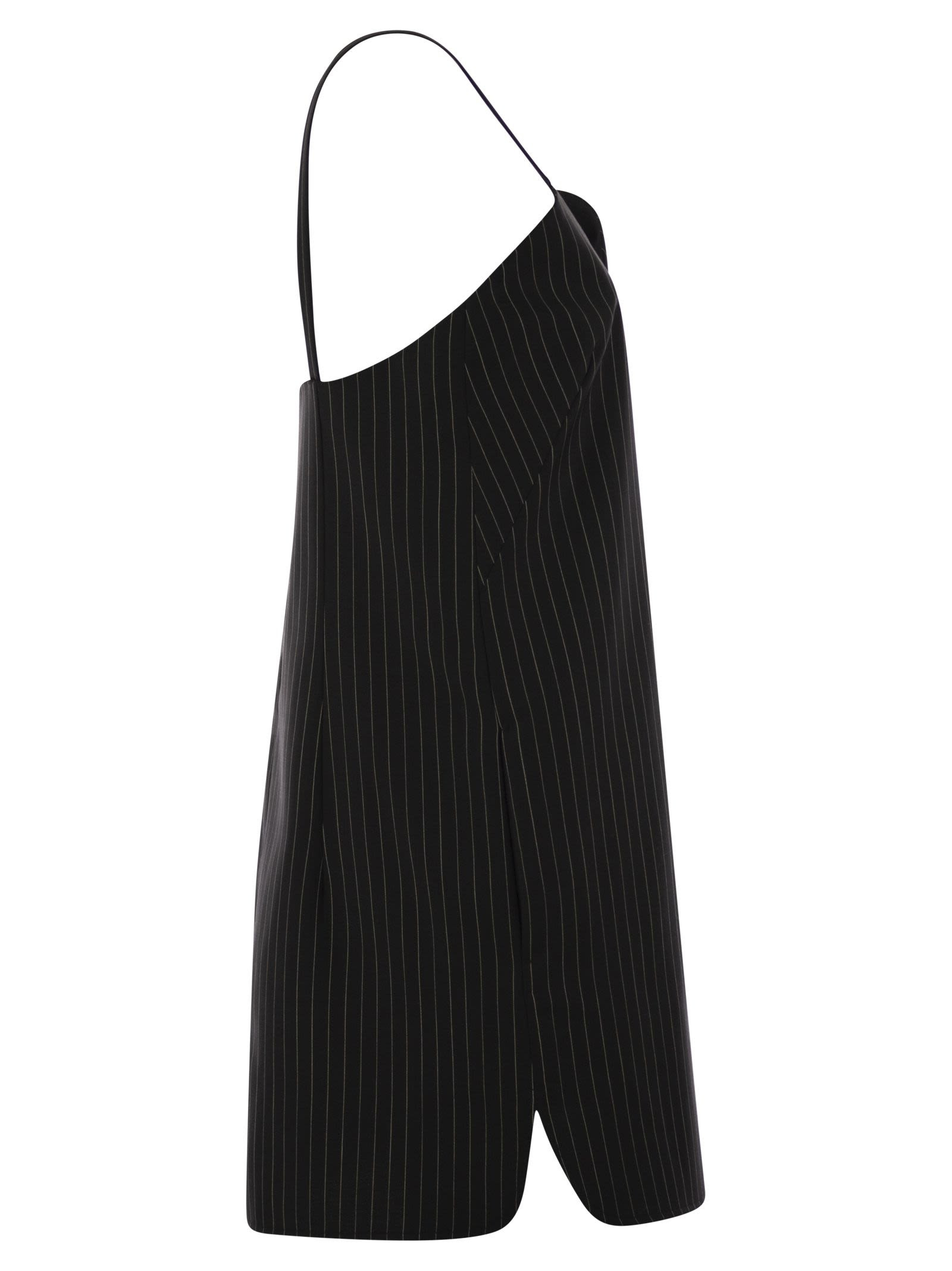 Maxmara Women Elam - Pinstripe Wool Cloth Dress - 3