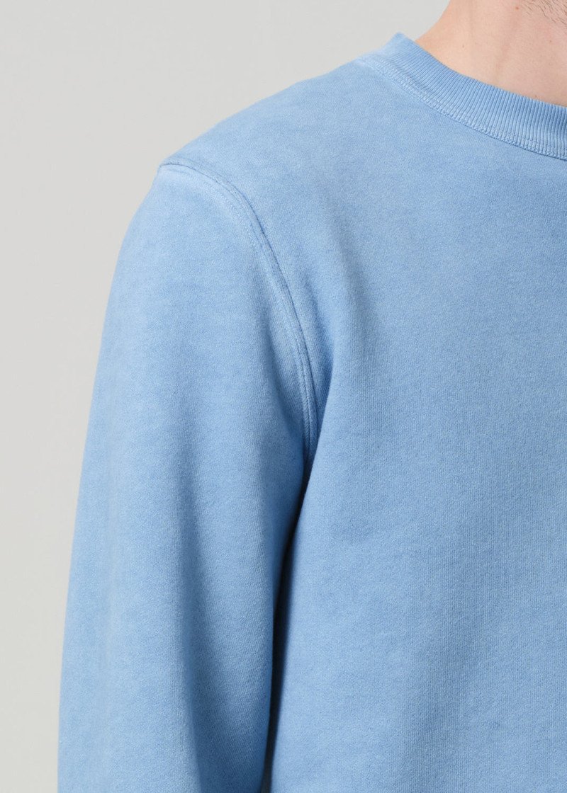 Vintage Crewneck Sweatshirt In Light Indigo 5