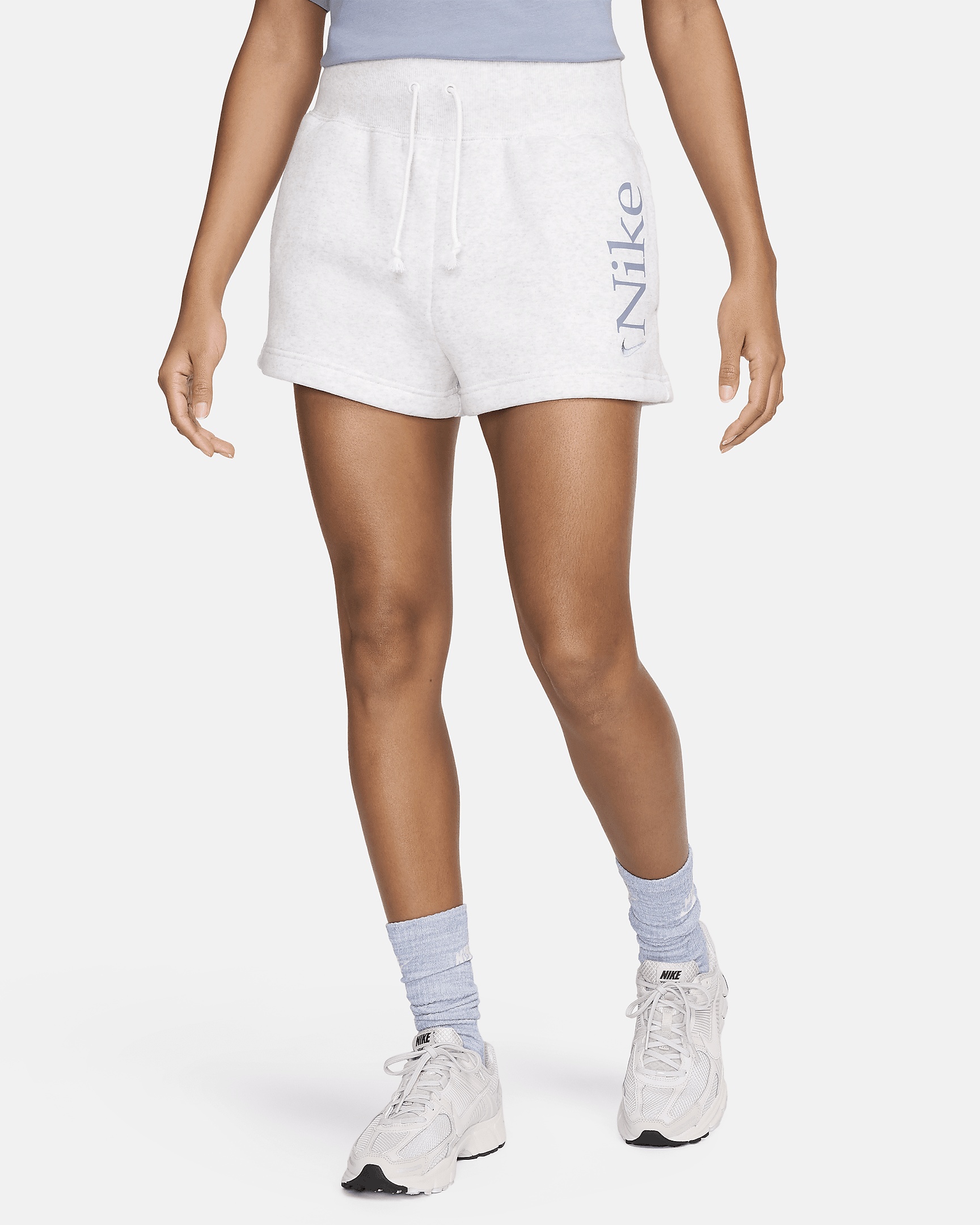 Nike Sportswear Phoenix Fleece Women's Loose High-Waisted 2" Logo Shorts - 1