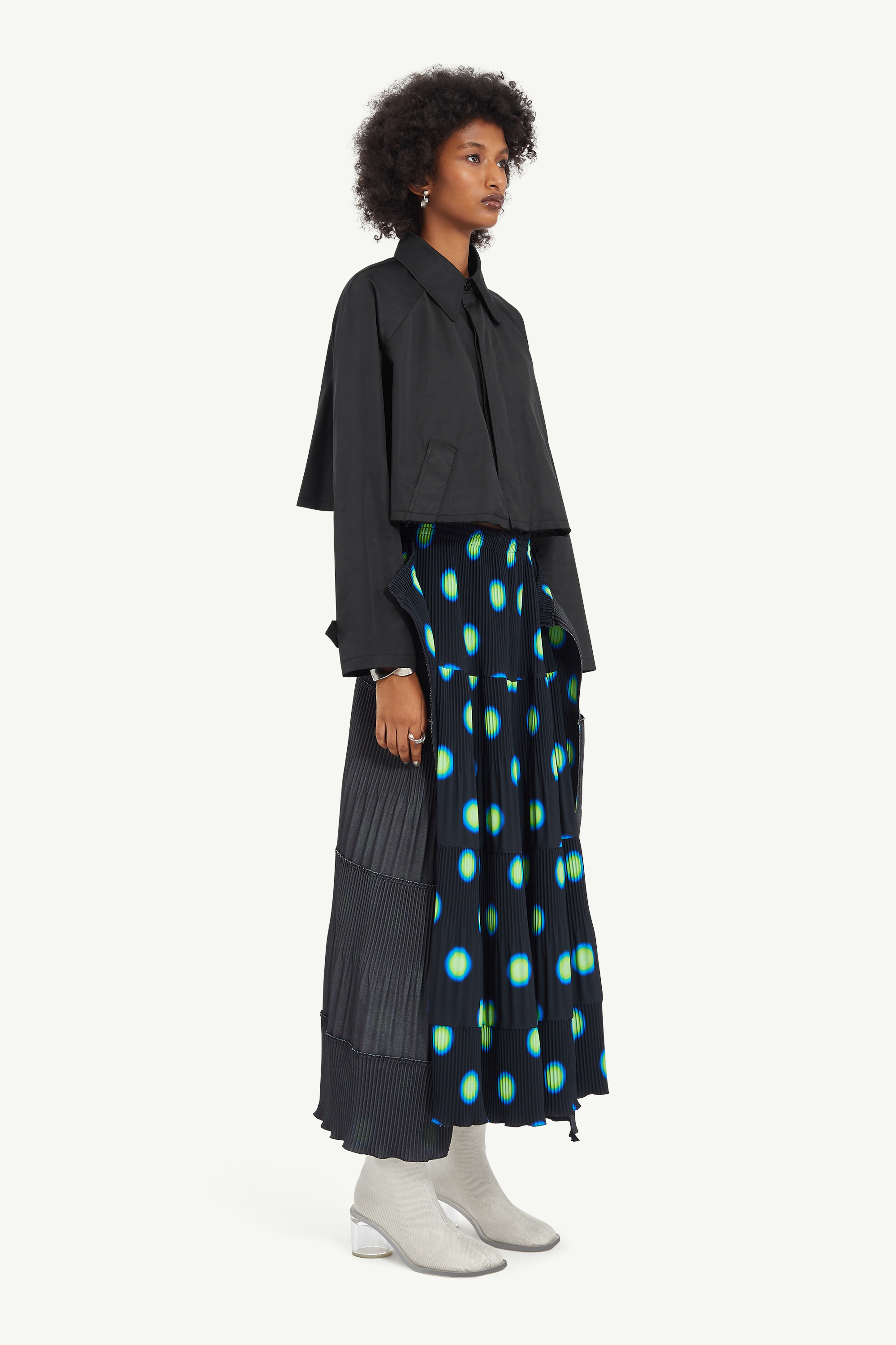 Cropped Twill Jacket - 3