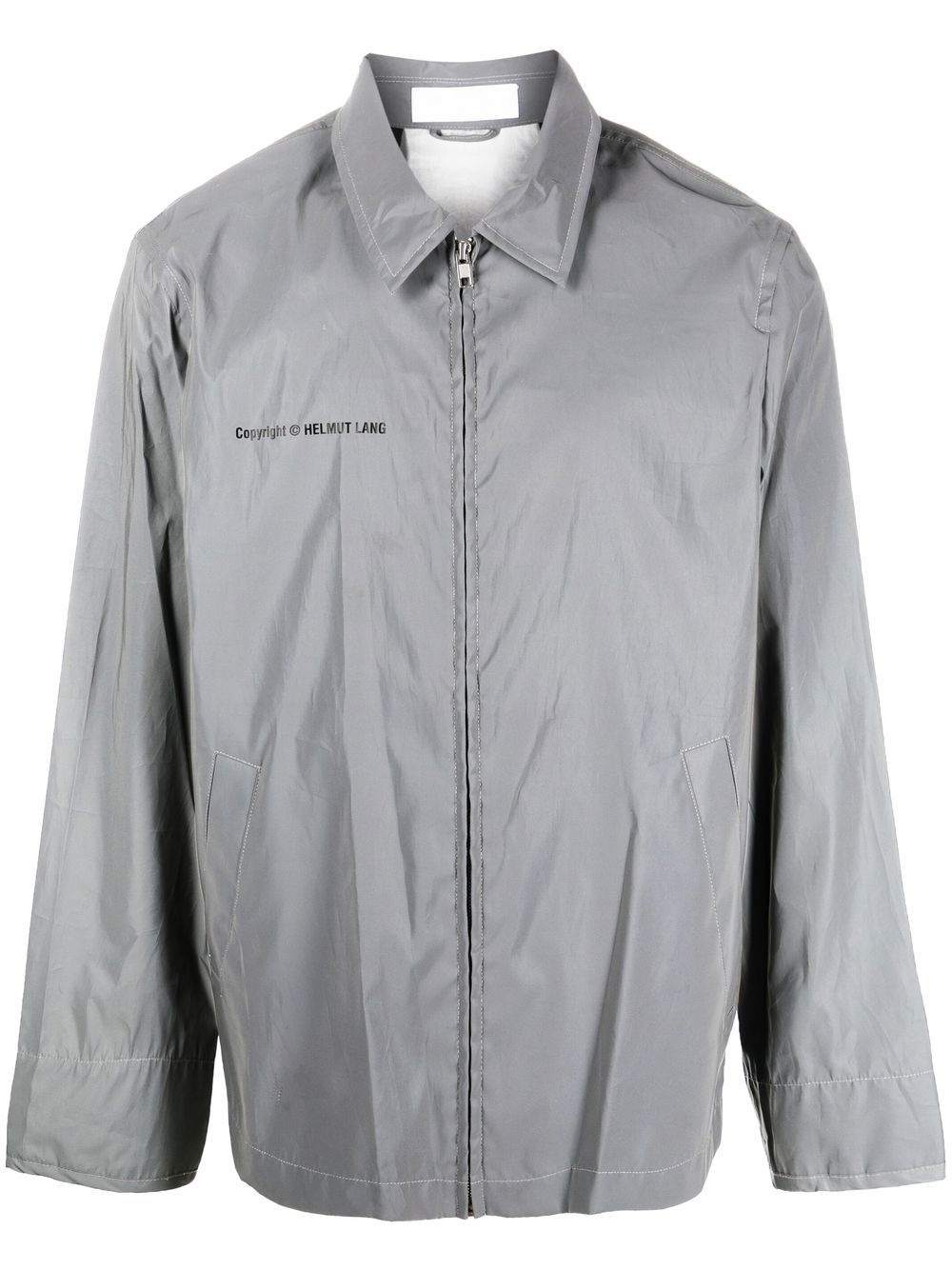 LOGO ZIPPED JACKET - 1