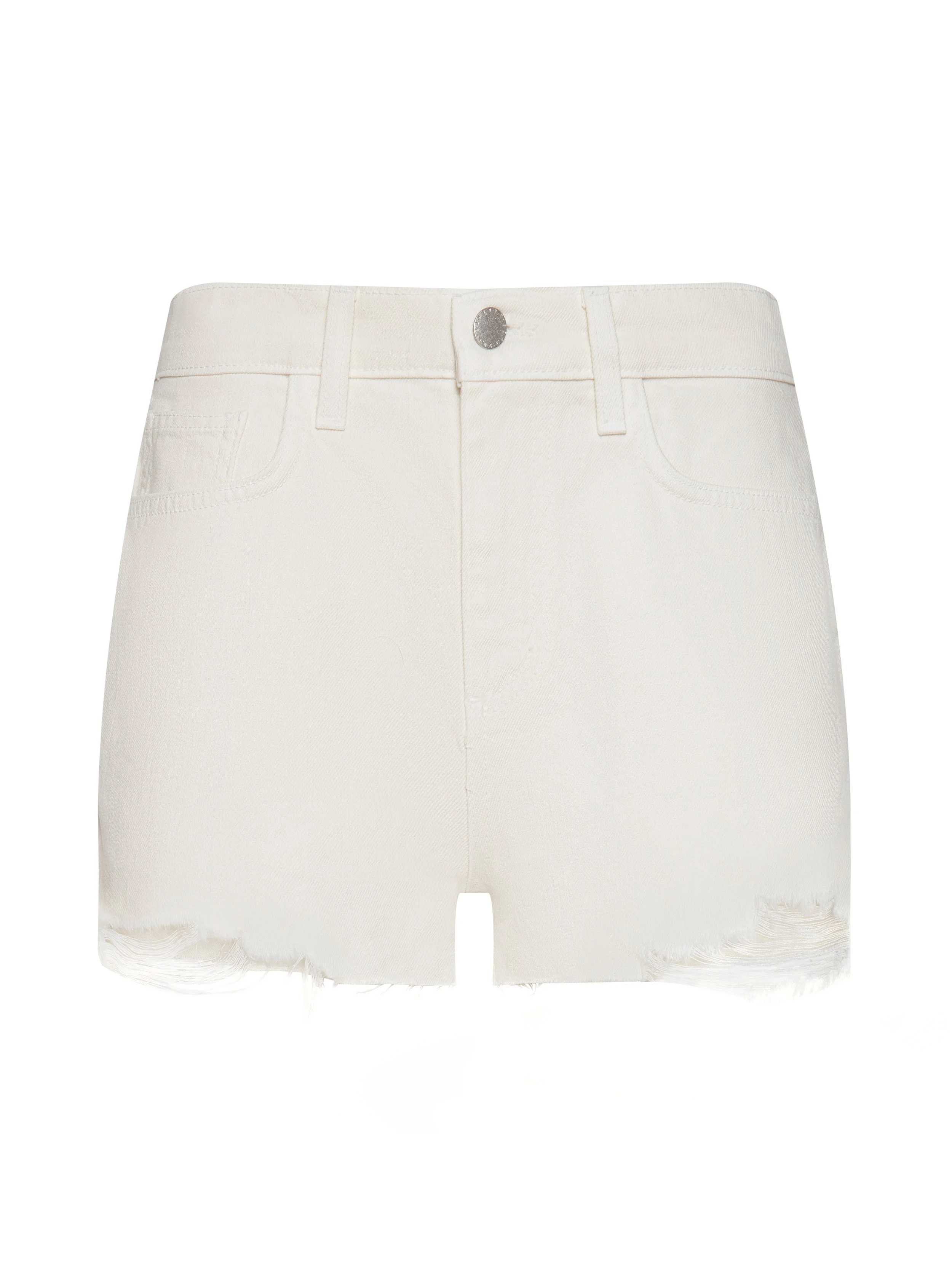 Clark Distressed Jean Short - 1