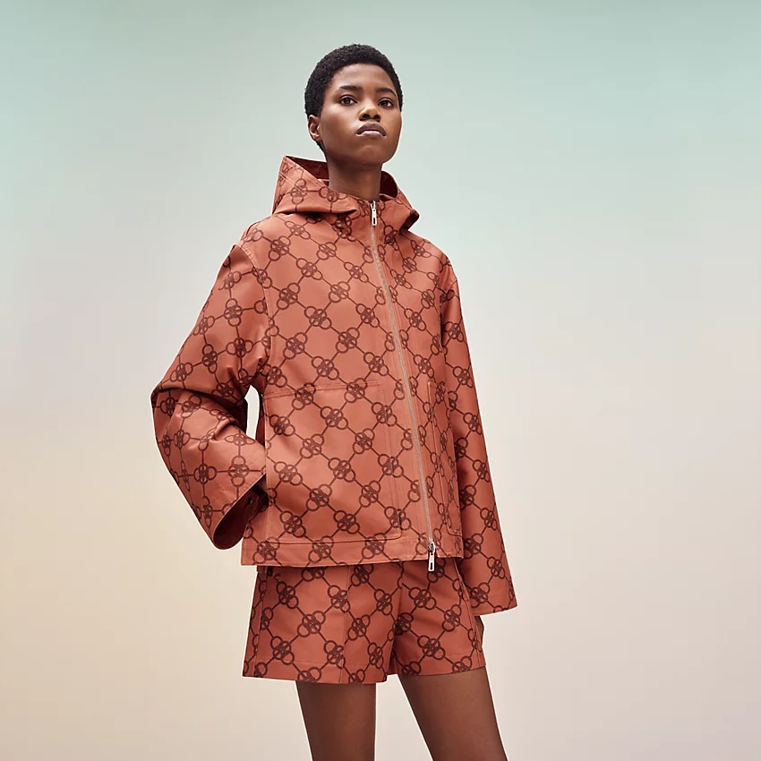 Poncho "Cliquetis" jacket - 1