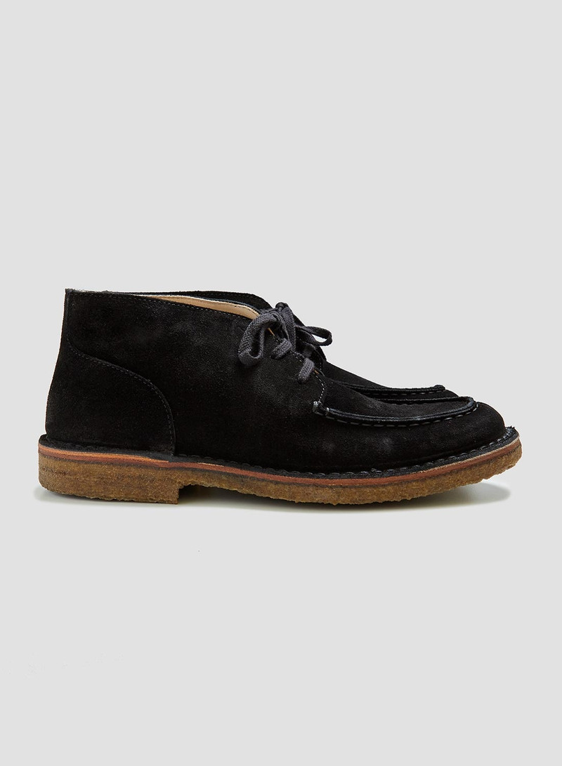 Astorflex Dukeflex Mocassino Suede Chukka Boot in Nero 5