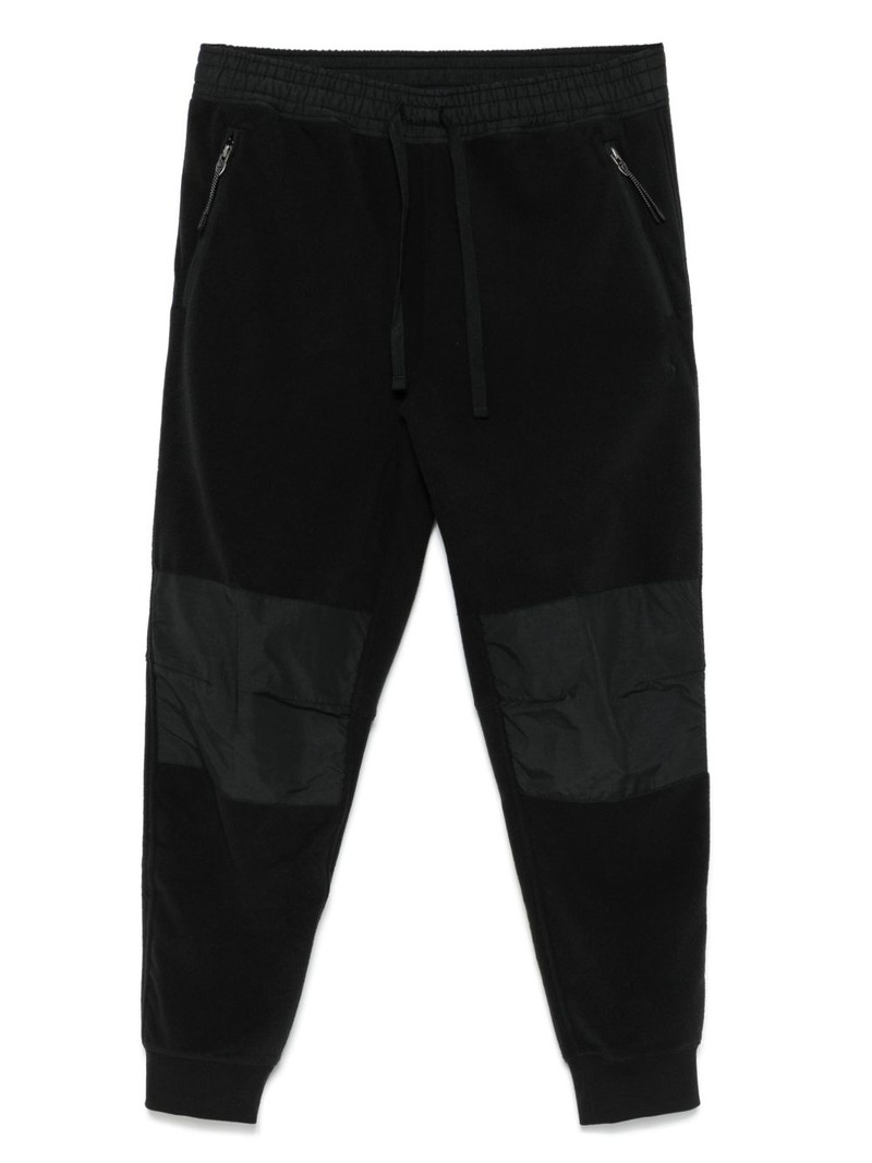 fleece track trousers 1