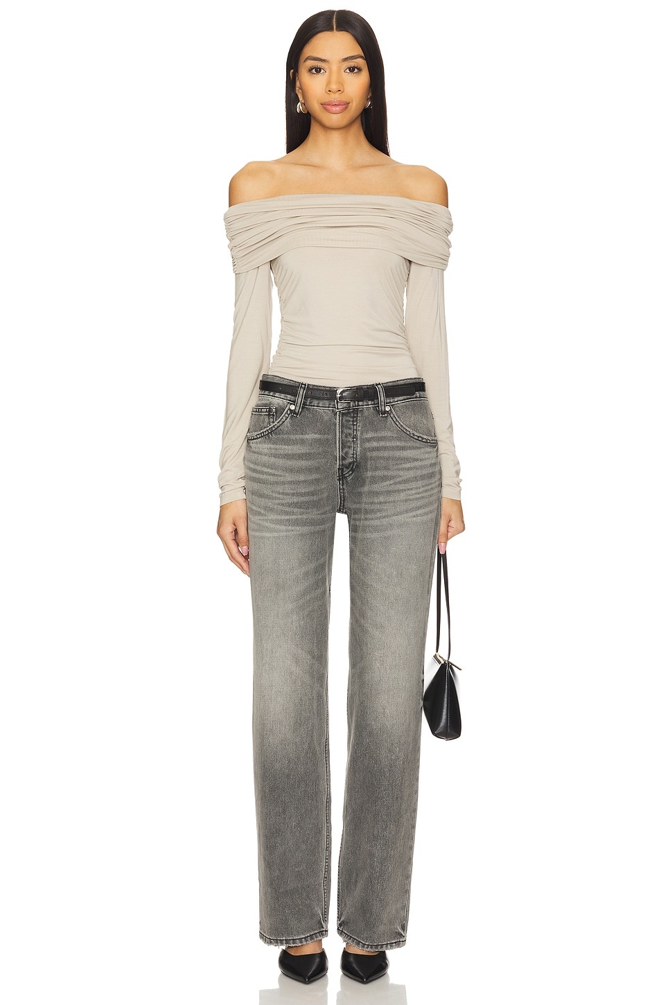 Luca Off Shoulder Long Sleeve - 4