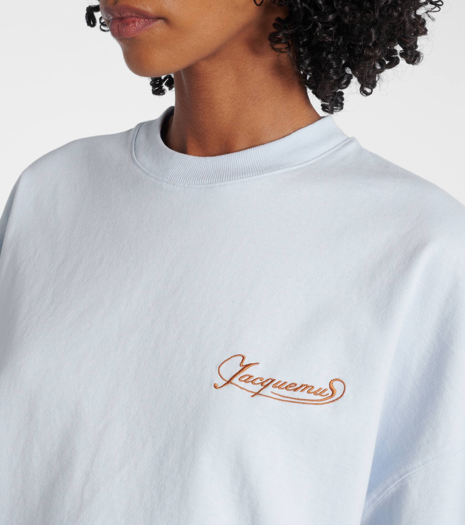 Corto cropped cotton T-shirt - 4