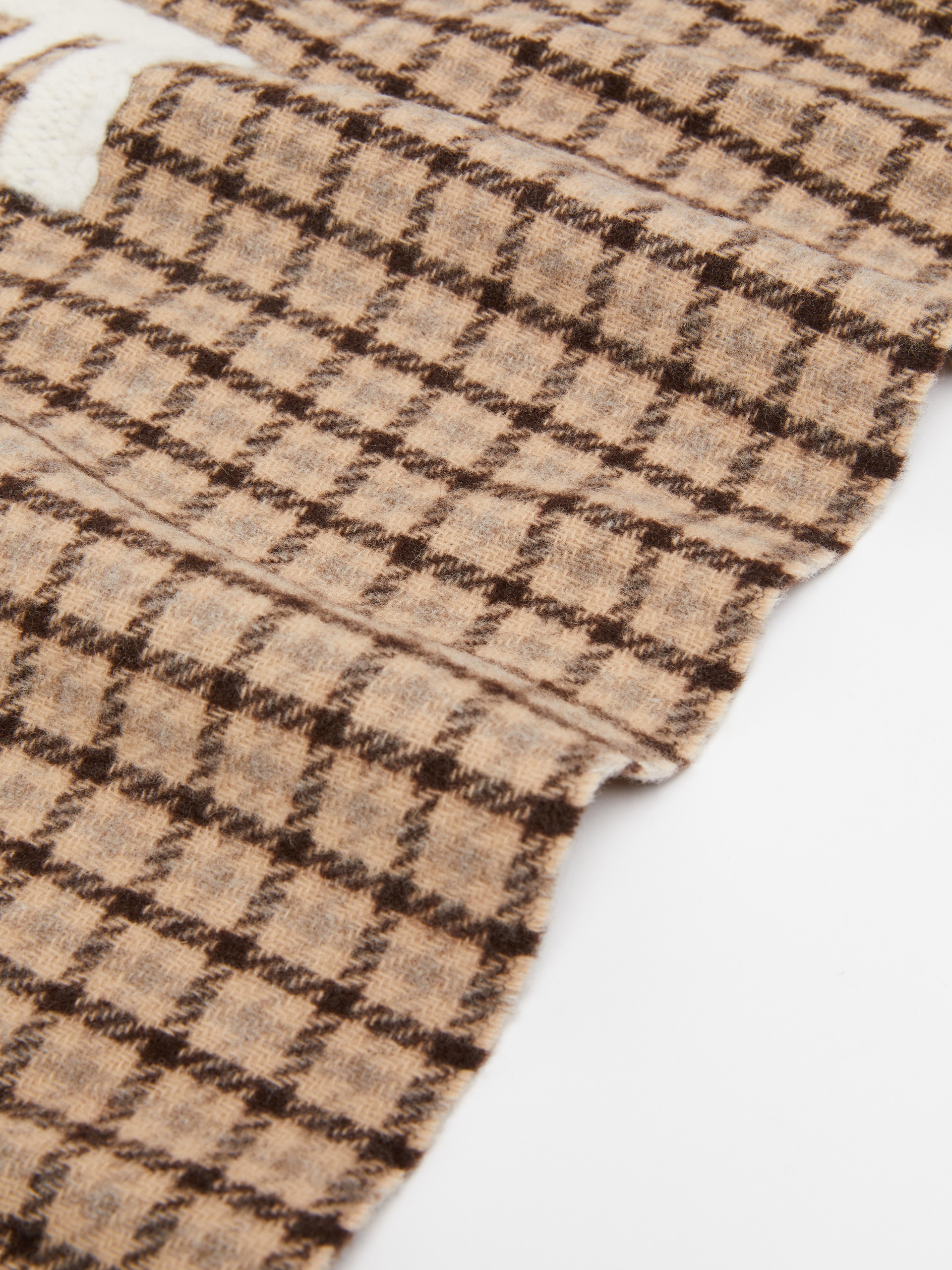 FASHION Wool-blend logo scarf - 3