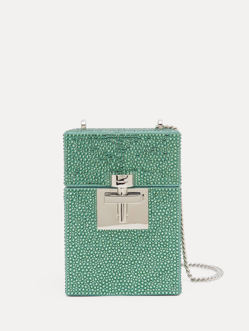 CRYSTAL PAVÉ ALIBI TOP HANDLE BAG 3