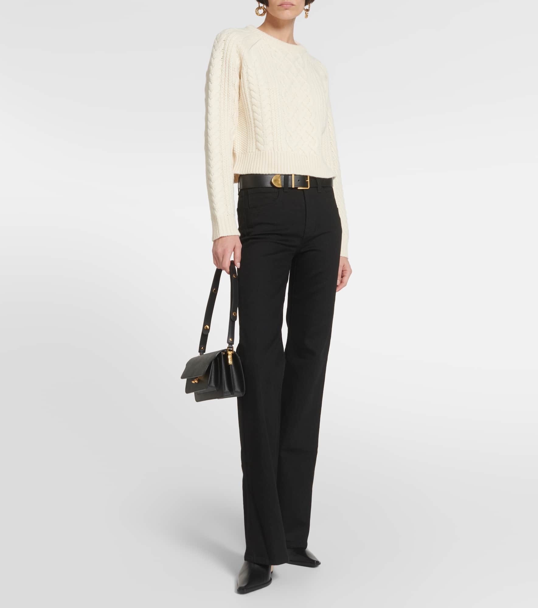Celia high-rise bootcut jeans - 2