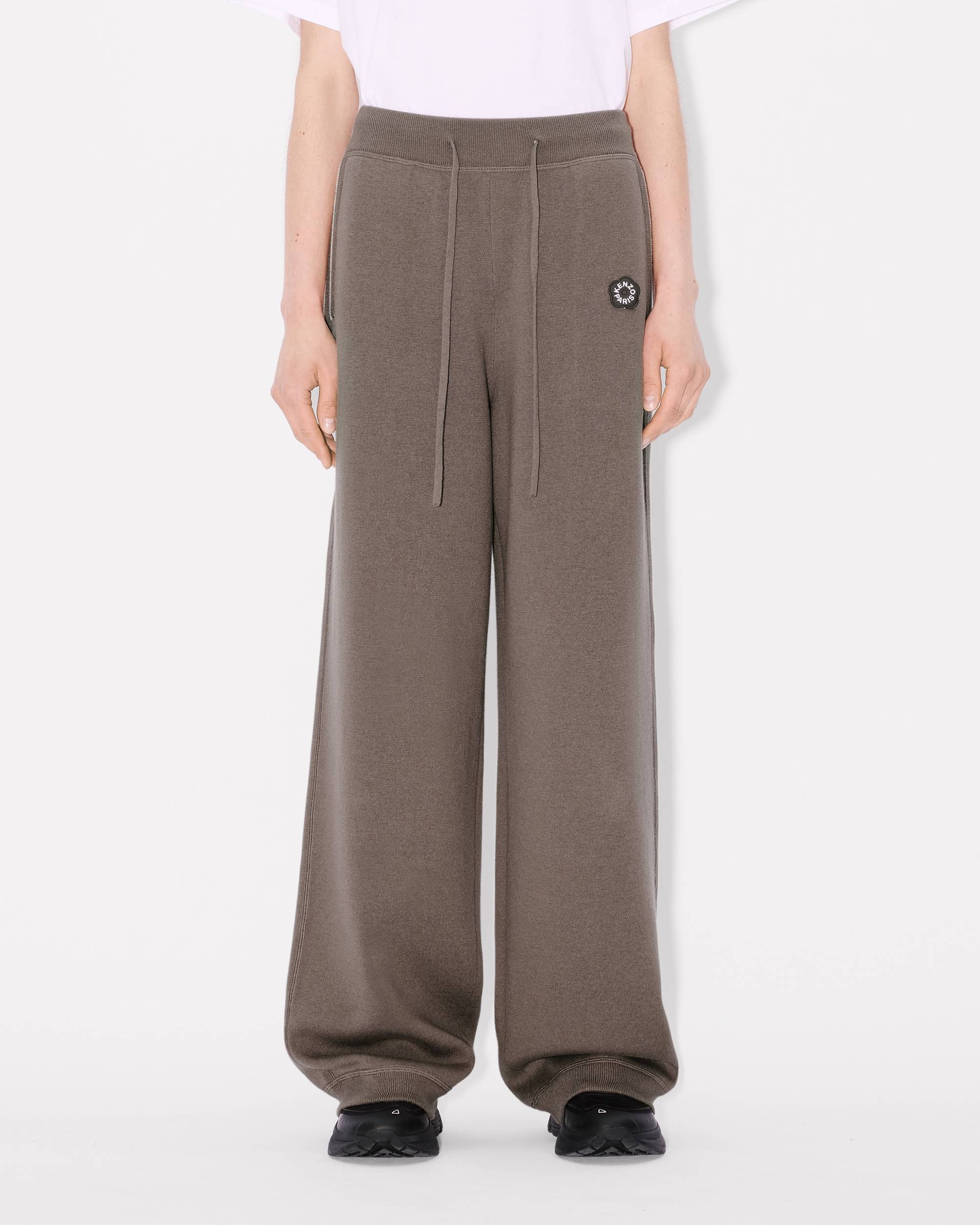 'Boke Flower 2.0' embroidered pants in wool and cotton - 4