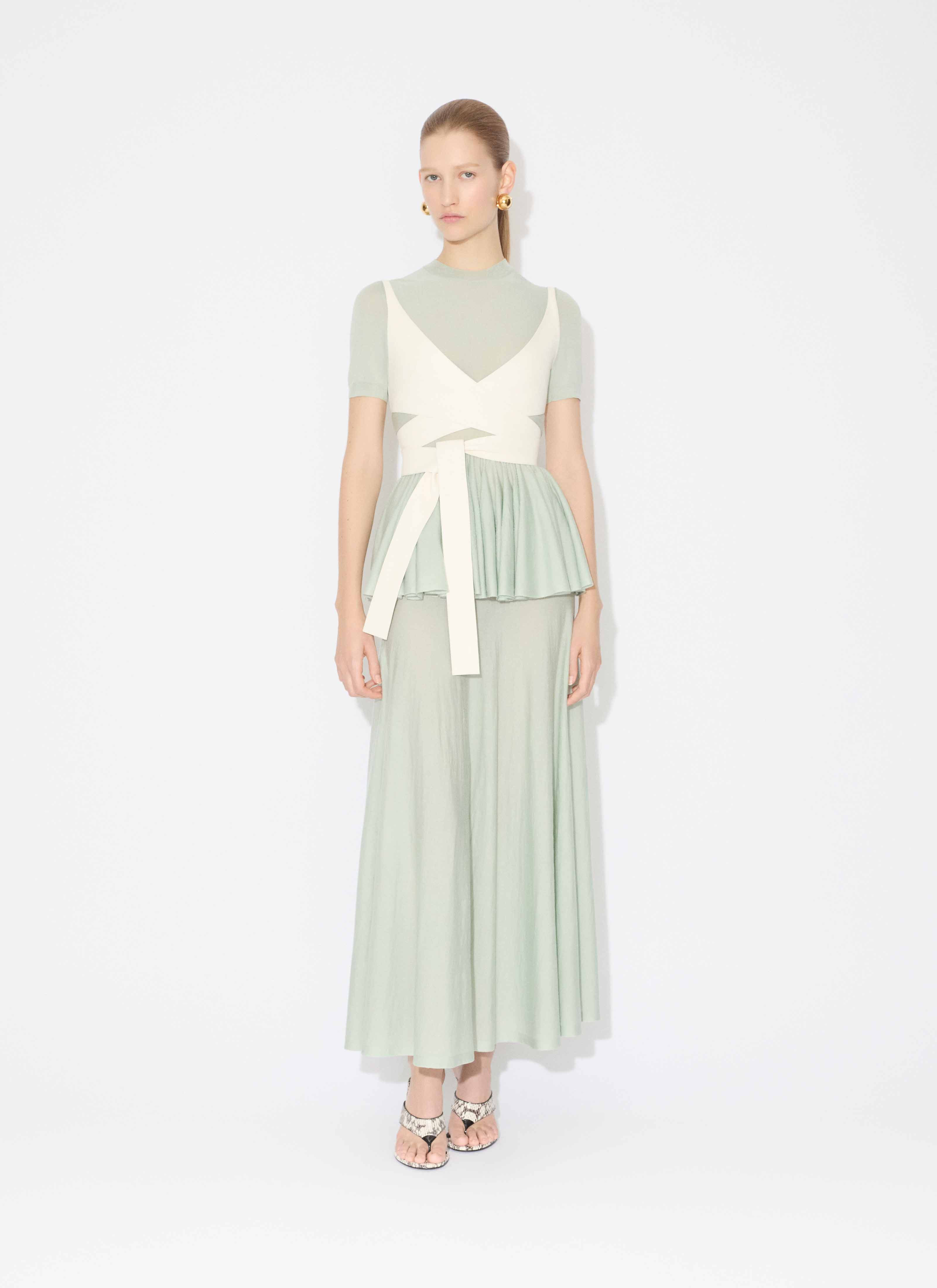 MERINO WOOL MAXI SKIRT - 2
