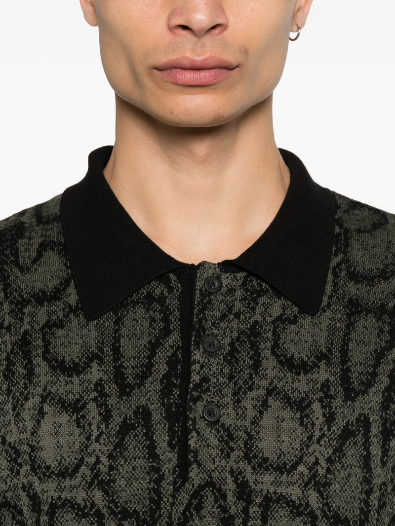Carhartt Carhartt Snake-print Polo Shirt outlook