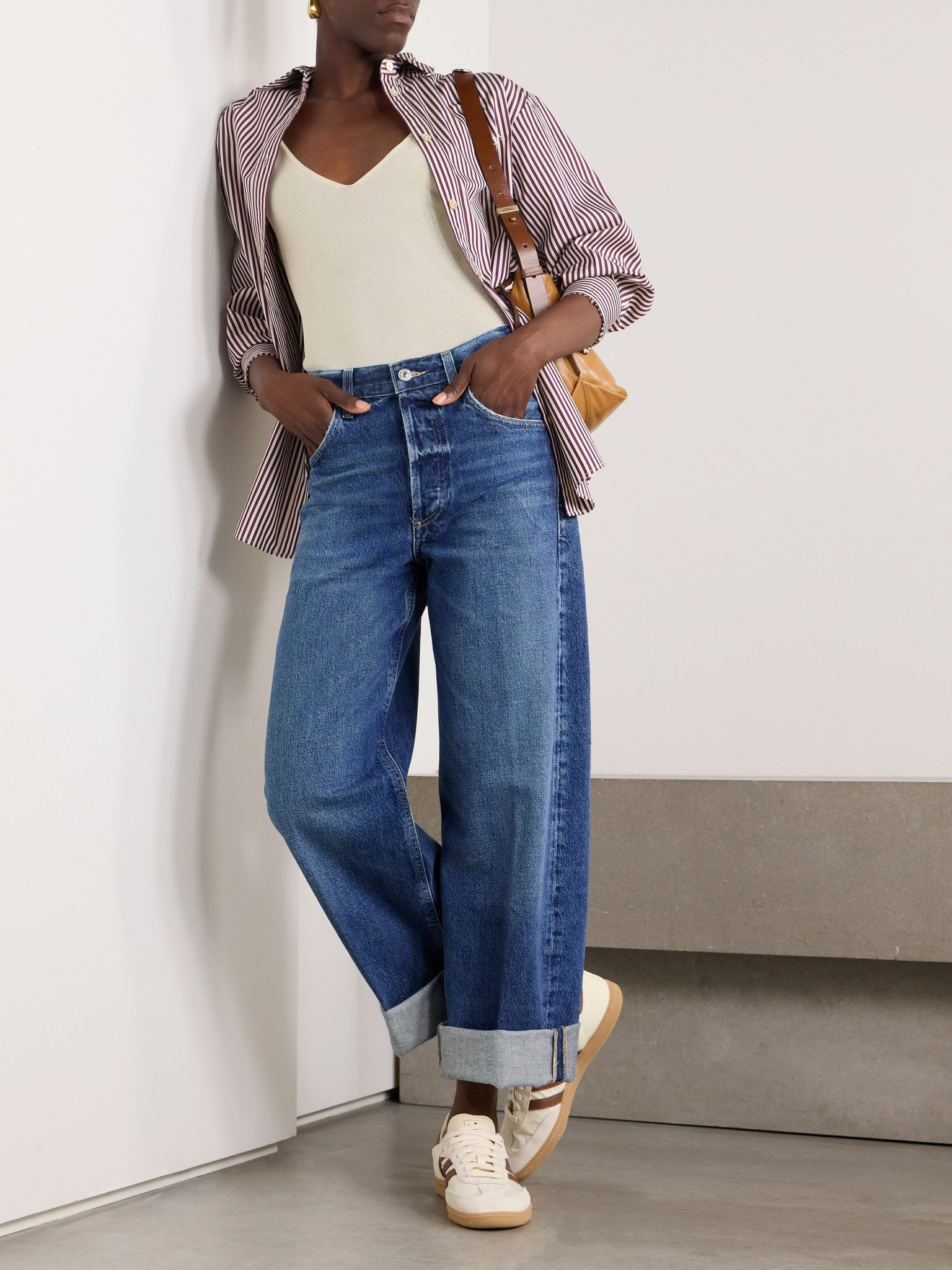Ayla Baggy high-rise jeans Mid denim - 2