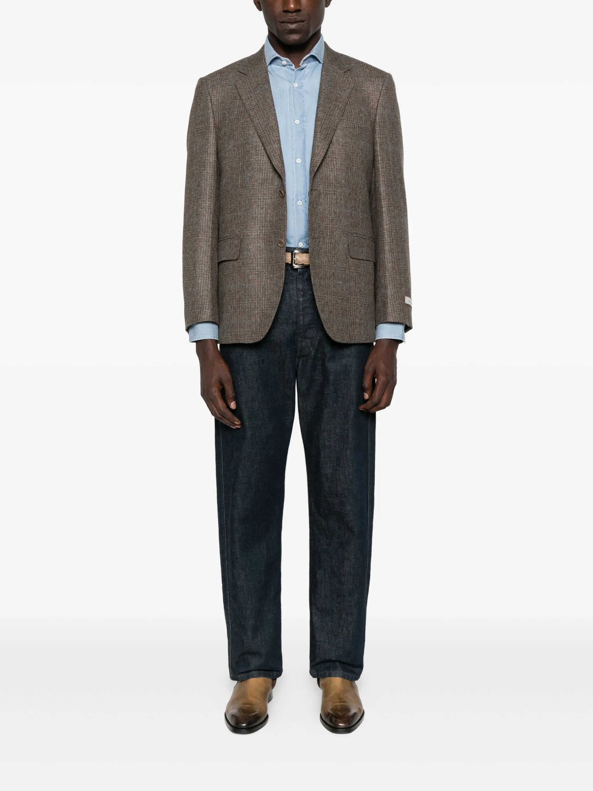 Canali Textured Two-button Jacket - 2