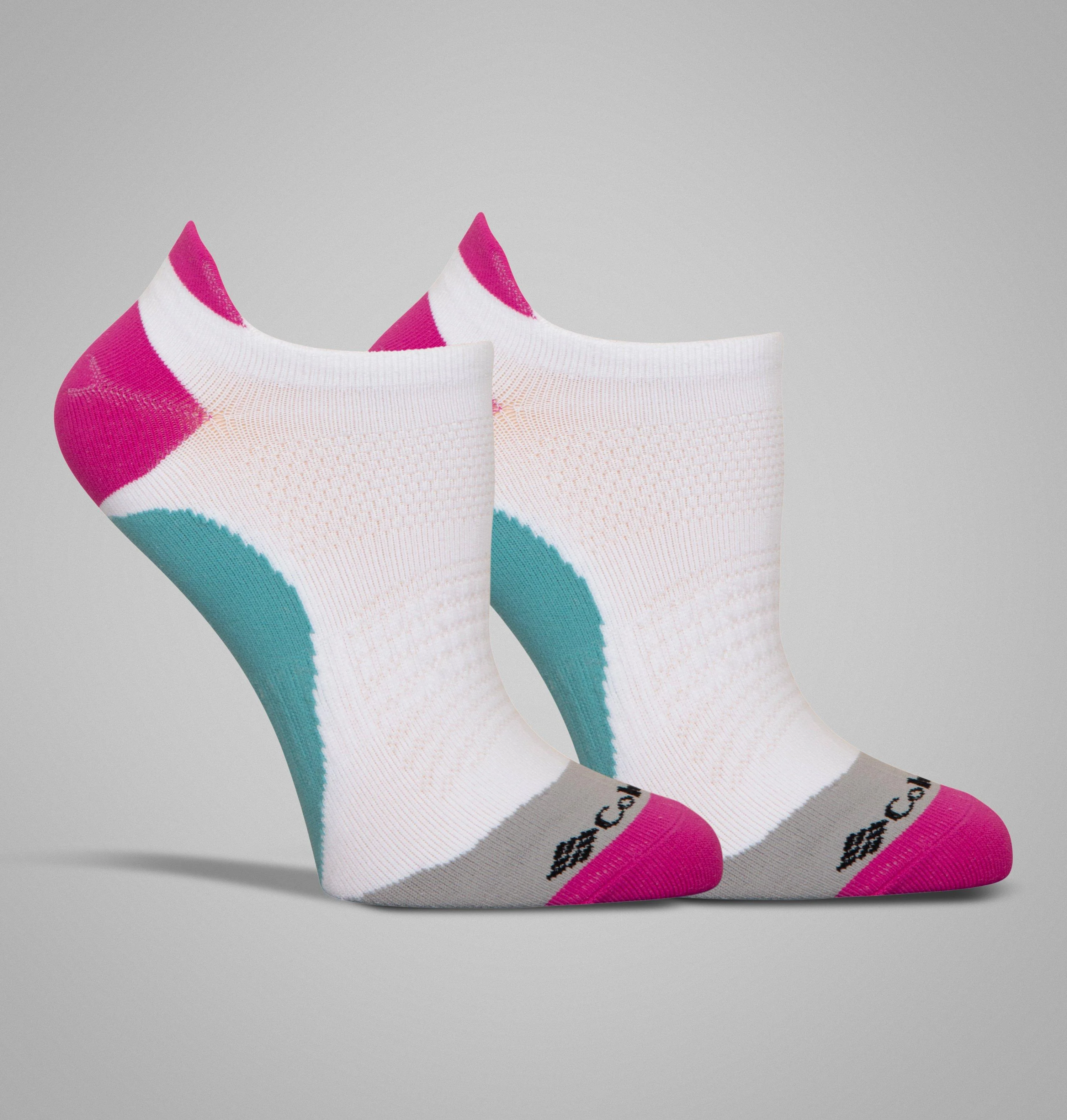 Color Block brrr No-Show Lightweight Socks - 2 Pack - 1