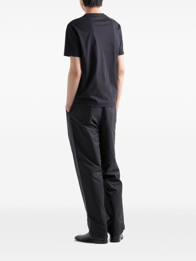 logo-embroidered short-sleeve T-shirt 3