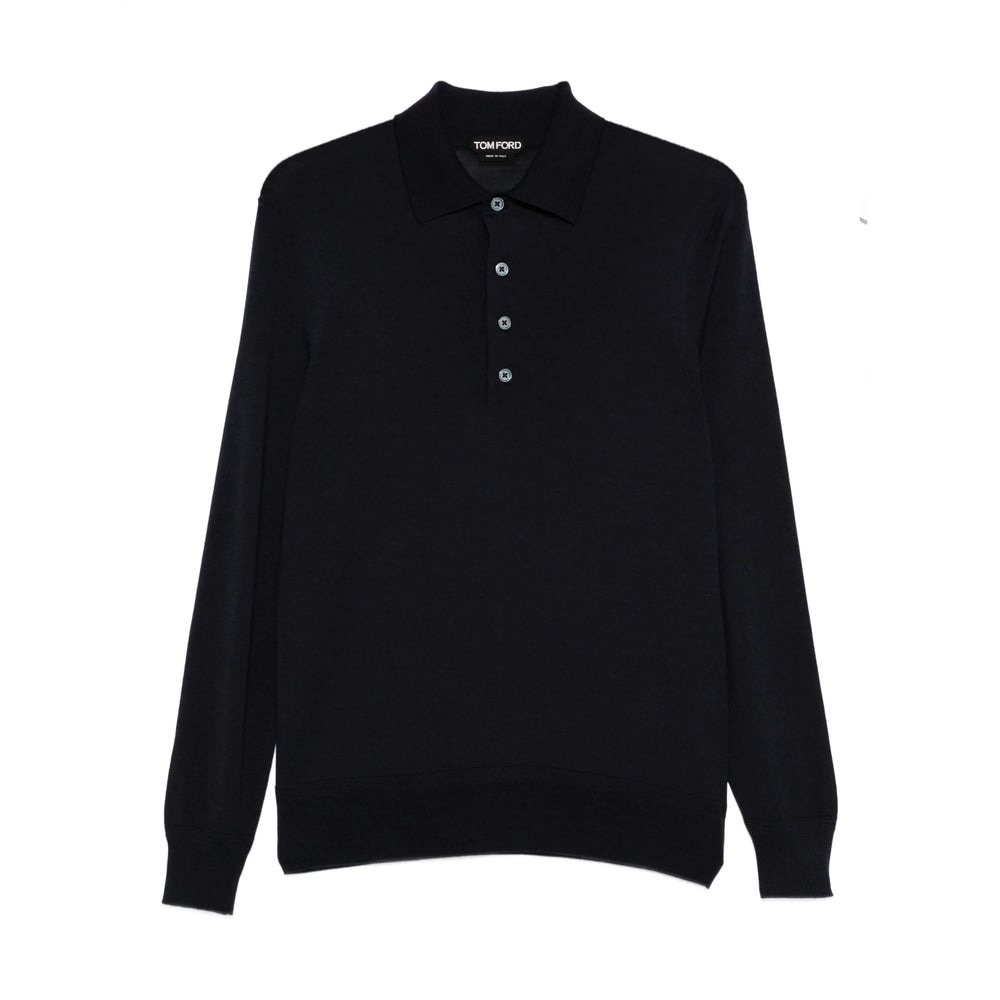 Tom Ford Blue Polo Shirts Men - 1