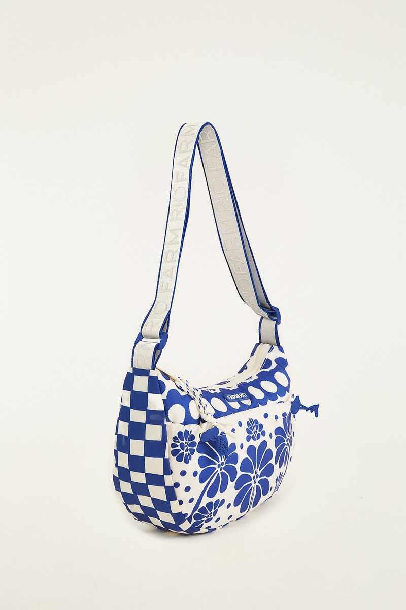 Blue Palermo Shoulder Bag 3