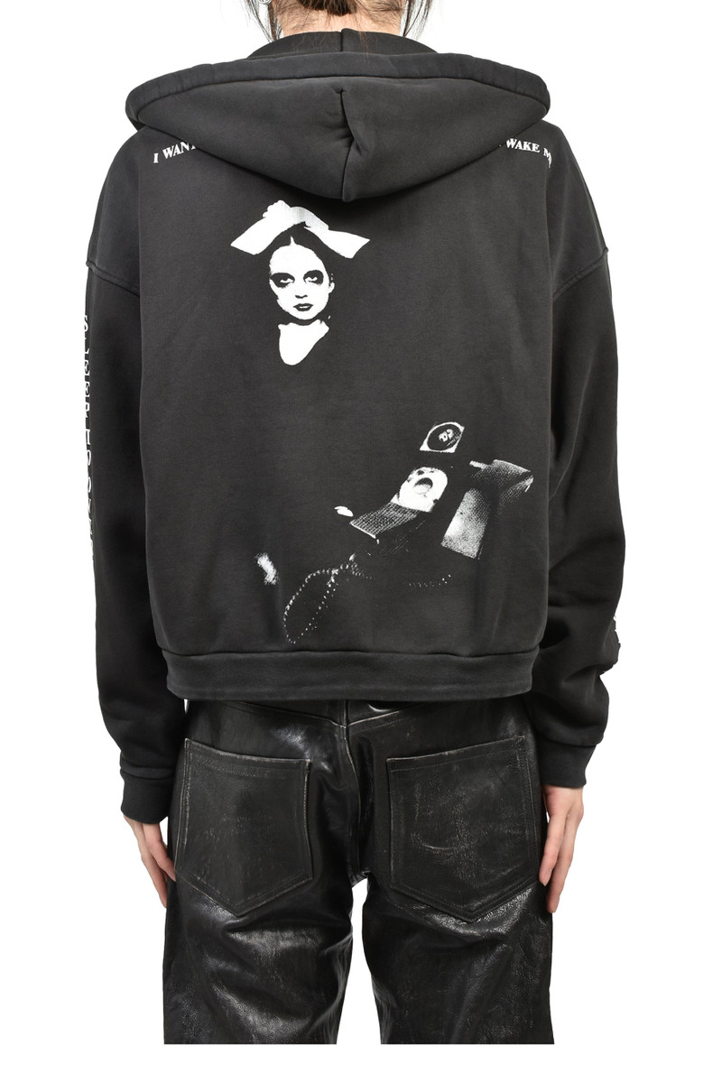 Enfants Riches Déprimés NEVER WAKE ME ZIP HOODIE (EXCLUSIVE) / BLK outlook