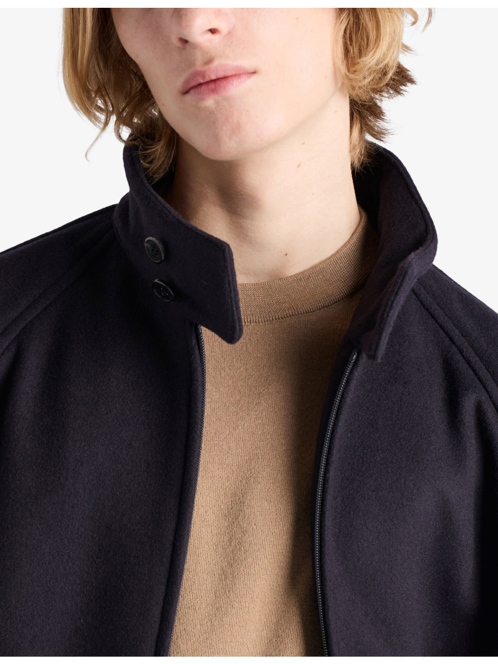 Elbow-Patch Regular-Fit Cashmere Jumper - 6