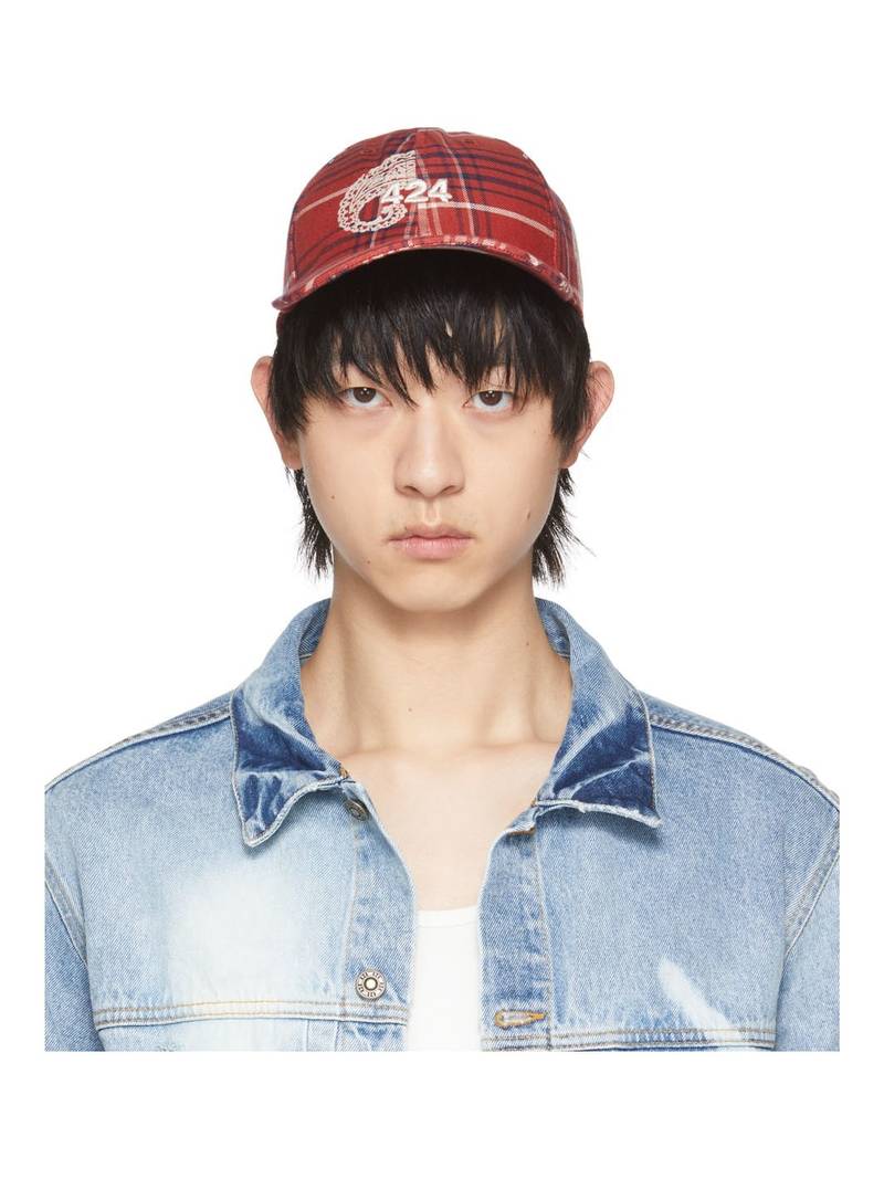 Red Paisley Logo Cap 1